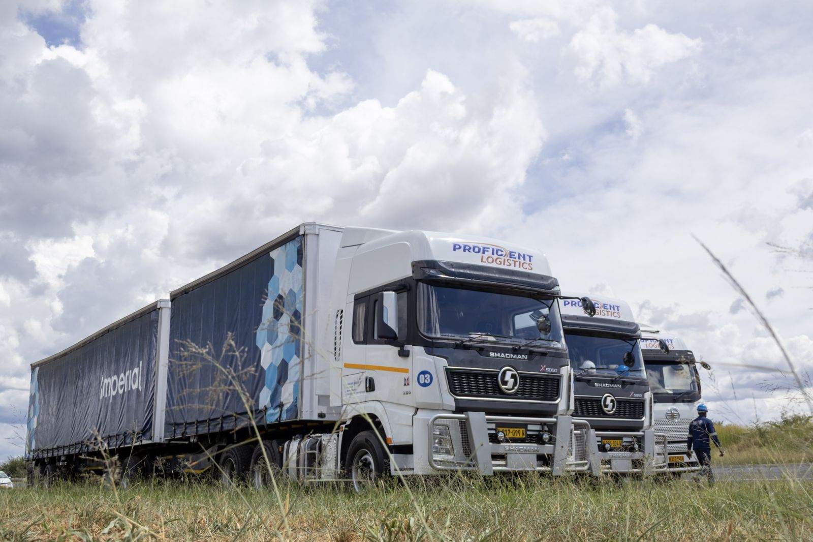 Proficient Logistics fleet of trucks
