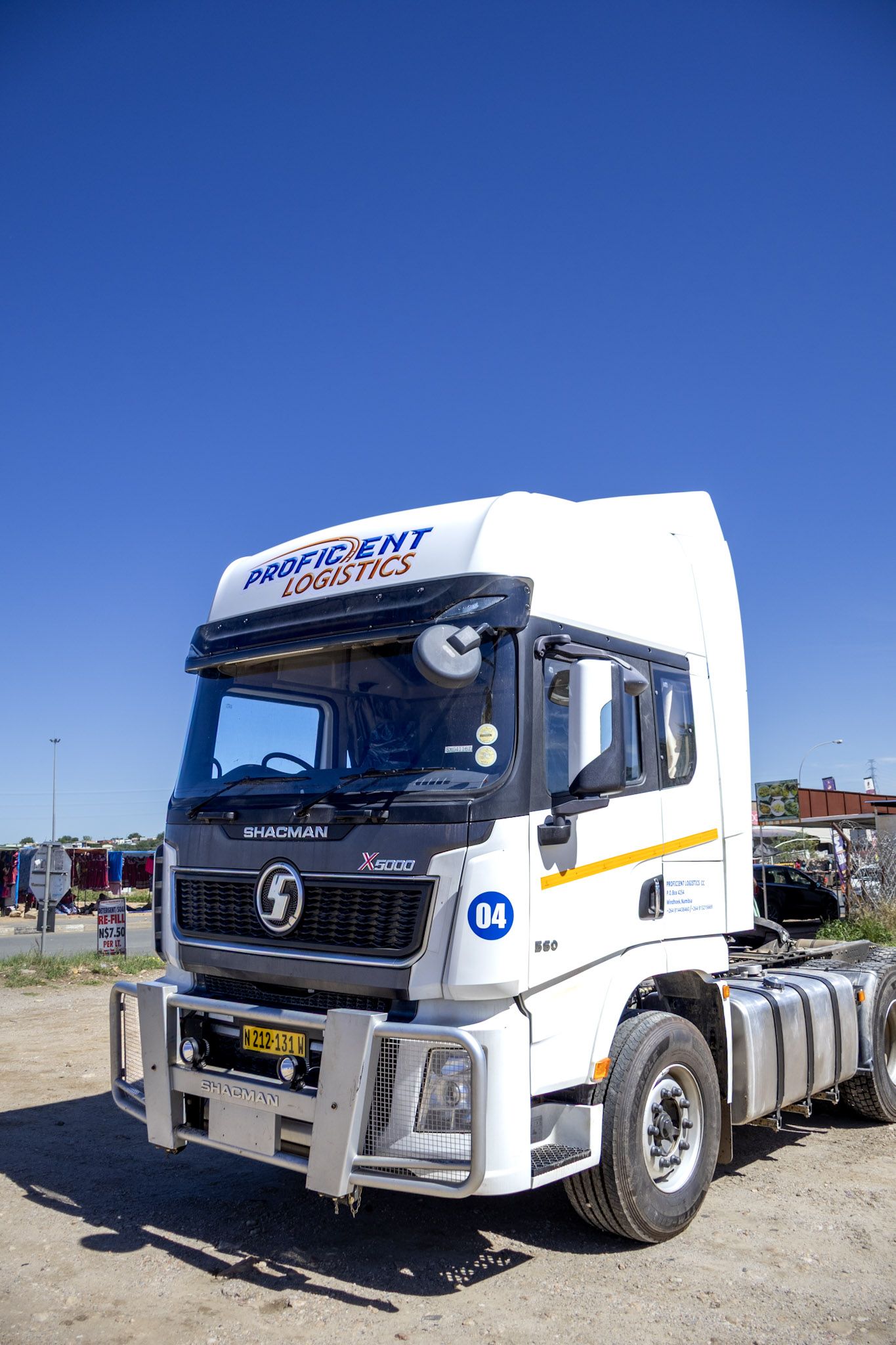 Proficient Logistics truck