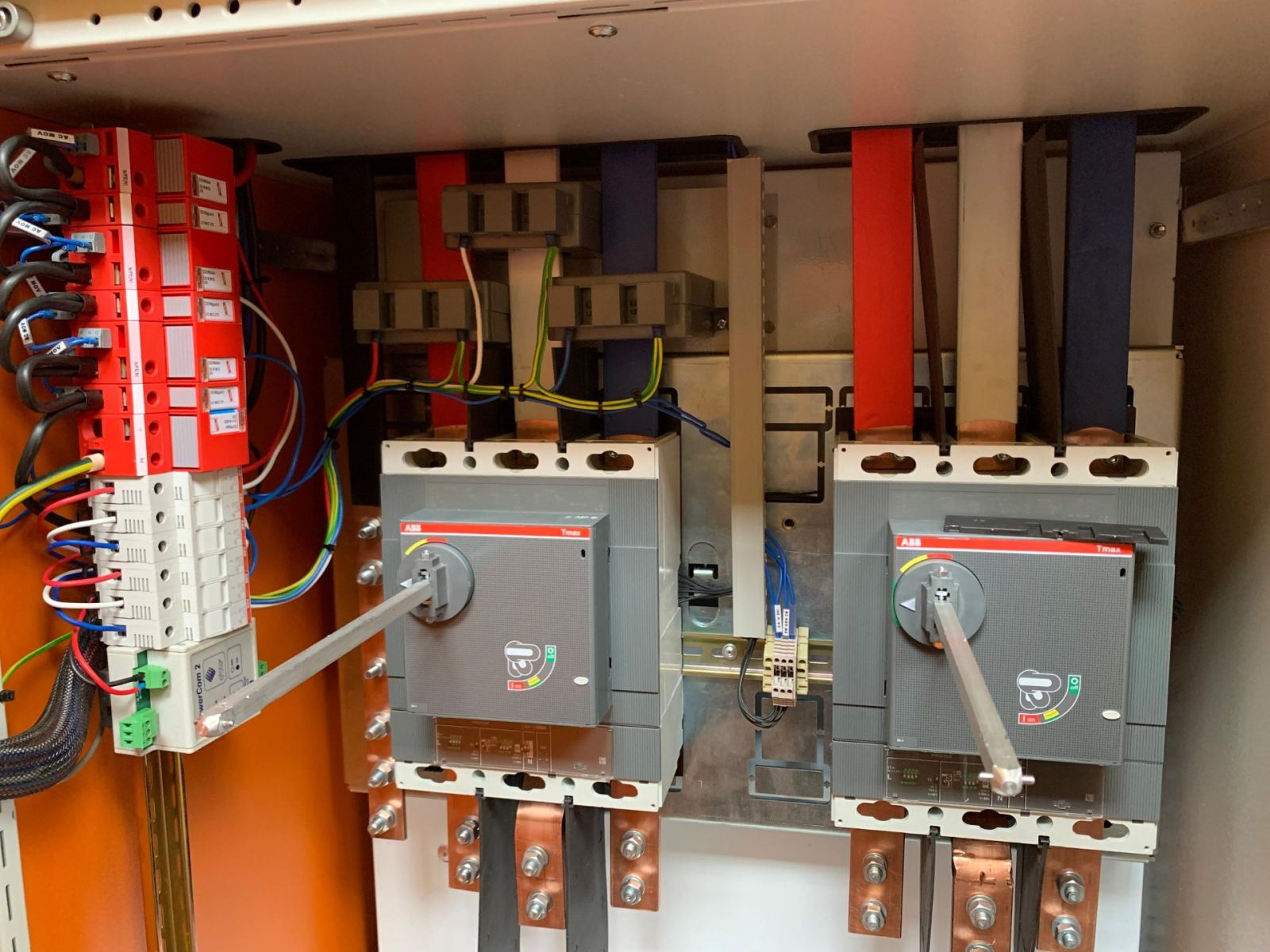 Electrical maintenance work